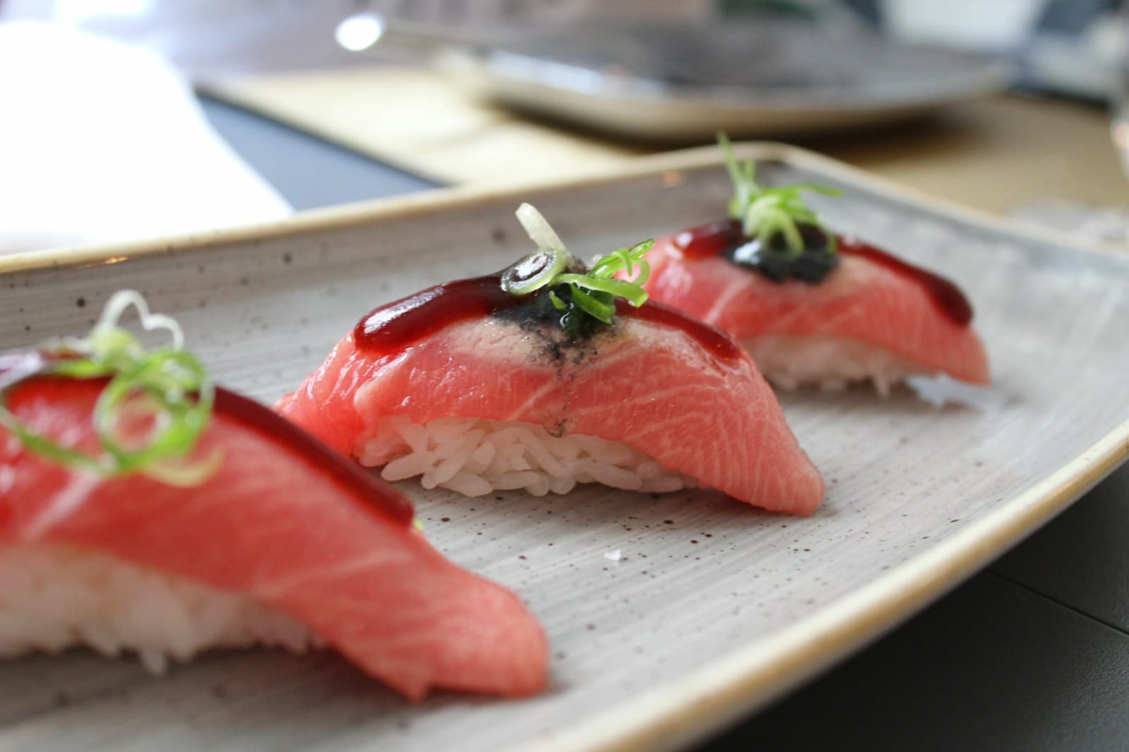 Nigiri, brushed and finished