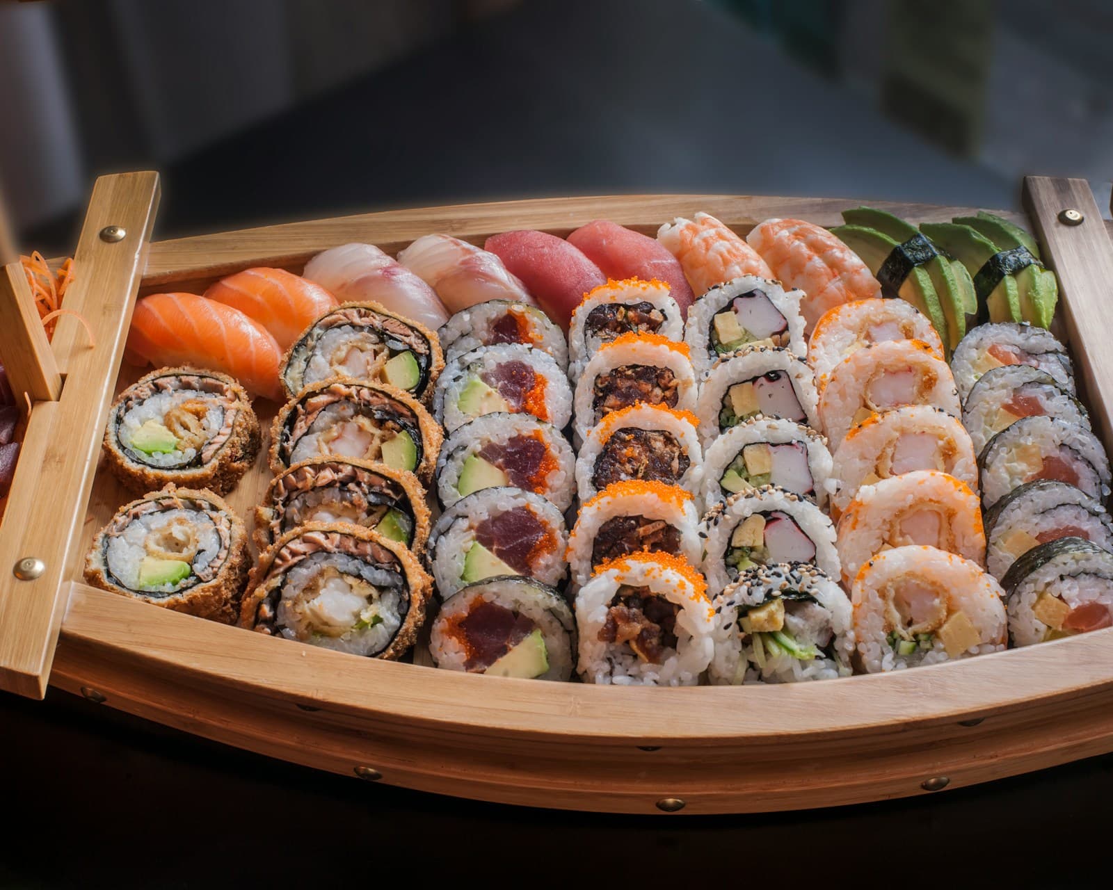 Omakase platter for the table